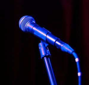 Microphone - copyright Brian Crotaz