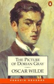 Penguin Classics book cover of picture of dorian Gray featuring a young attractive-ish man with a high neck victorian collar
