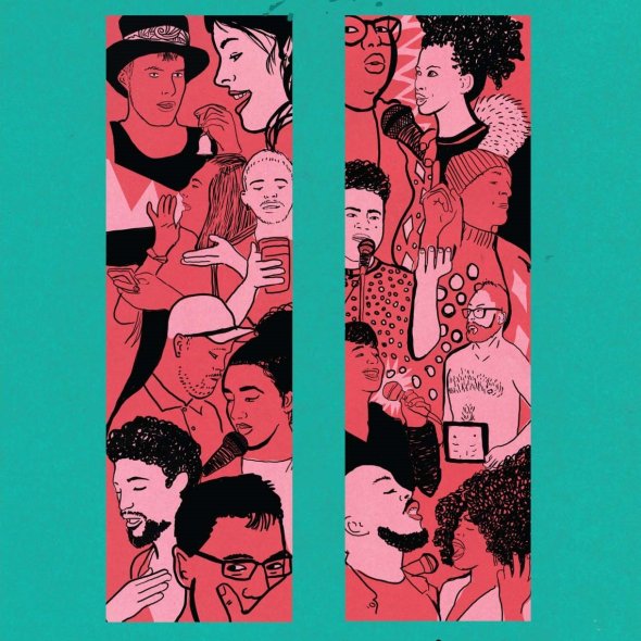 Book cover Spoken Word London Anti-Hate anthology